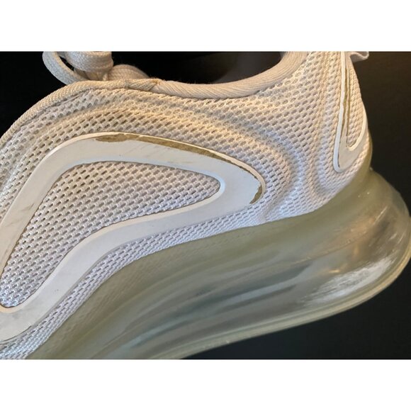 Nike Women's Air Max 720 Running Shoes White Size 6.5 Athletic Workout Outdoor - Picture 9 of 15
